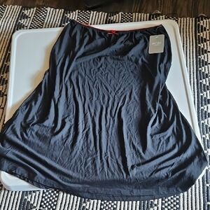 Patch Black Women's Skirt